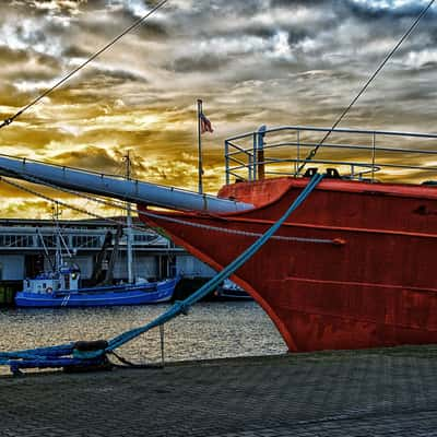 Feuerschiff Elbe 1 - light ship, Germany