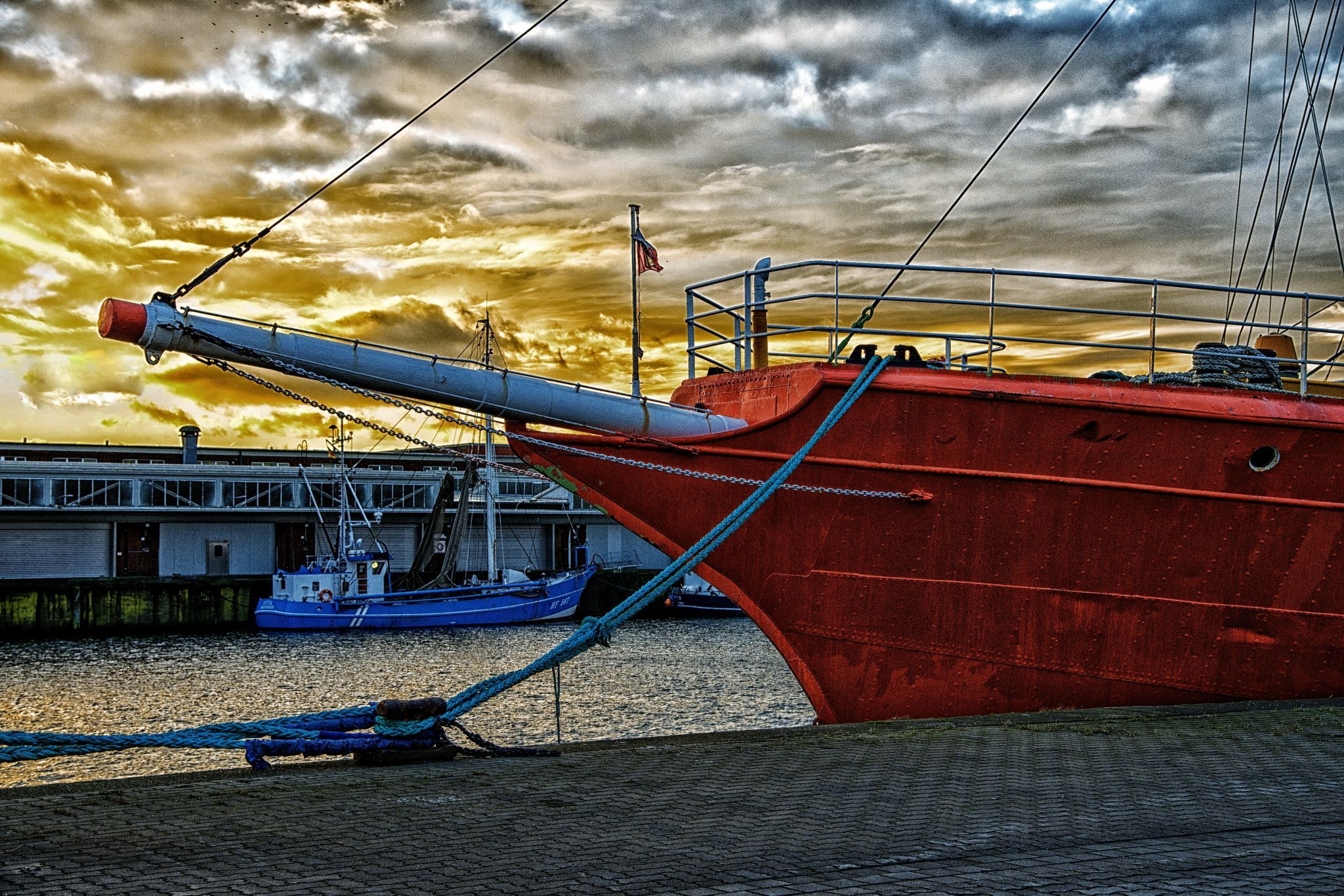 Feuerschiff Elbe 1 - light ship, Germany