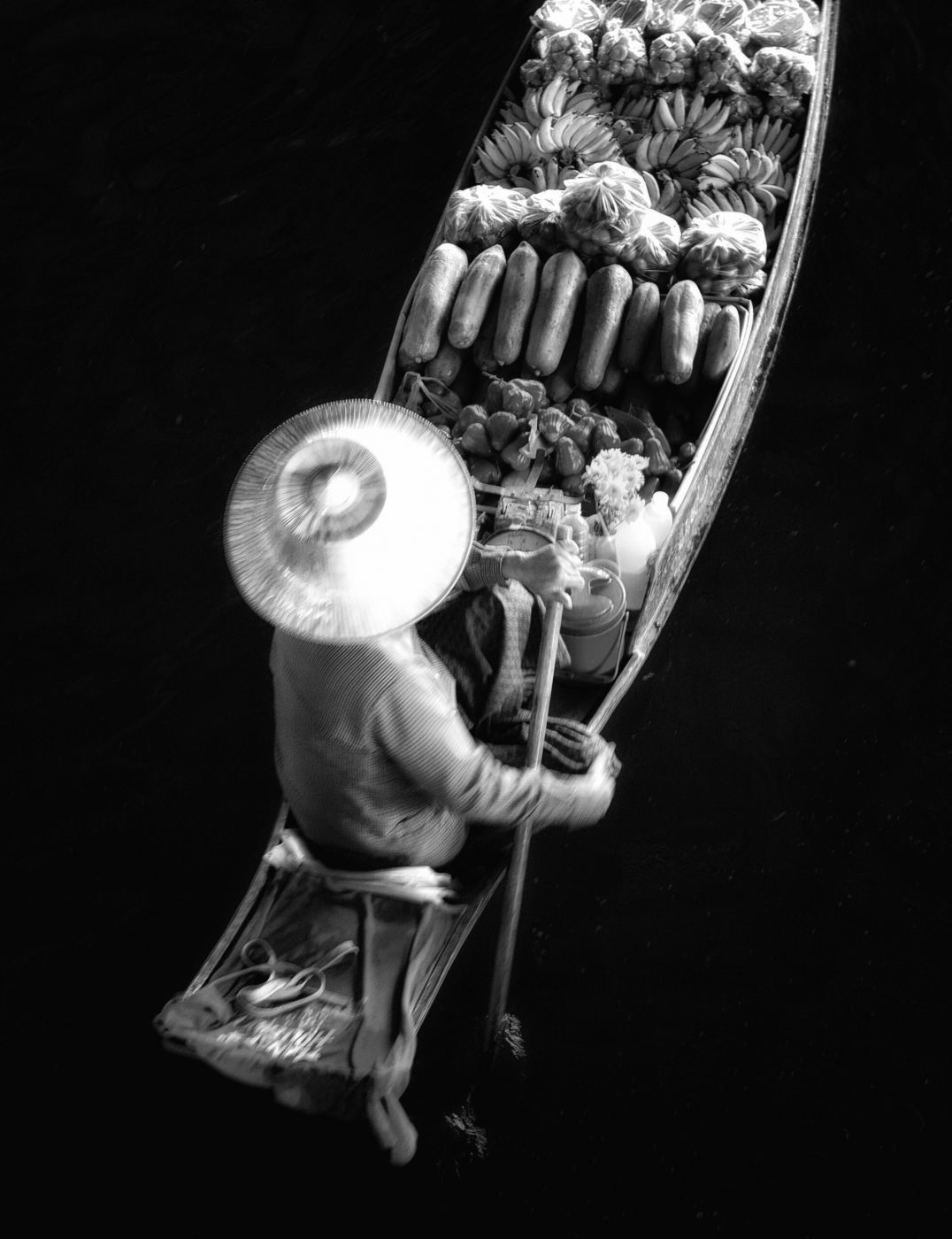 Floating Market - Damnoen Saduak, Thailand