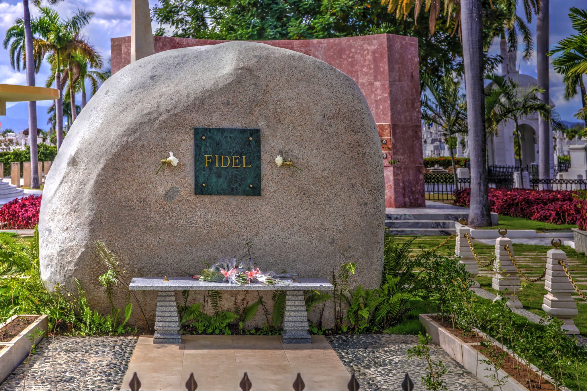 Grave of Fidel Castro, Santa Ifigenia Cemetery, Cuba, Cuba