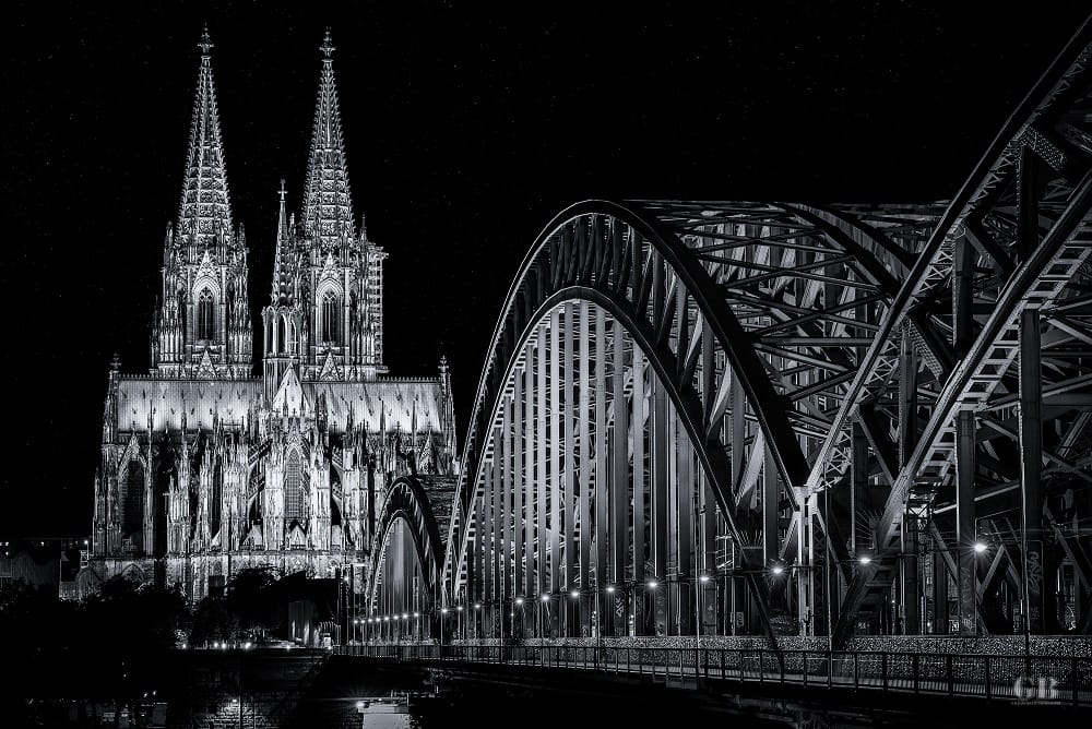 Hohenzollern Bridge with Cologne Cathedral, Cologne, Germany