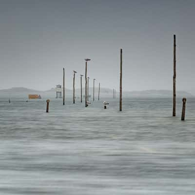 Holy Island causeway, United Kingdom