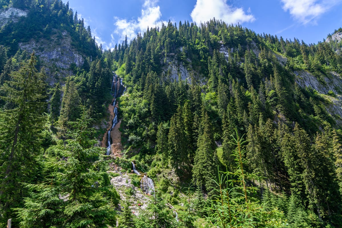 Horses' waterfall 2, Romania