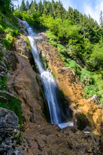 Horses' waterfall
