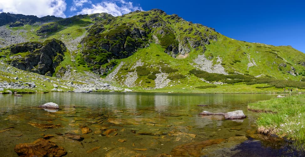 Iezer lake at Pietrosu Rodnei