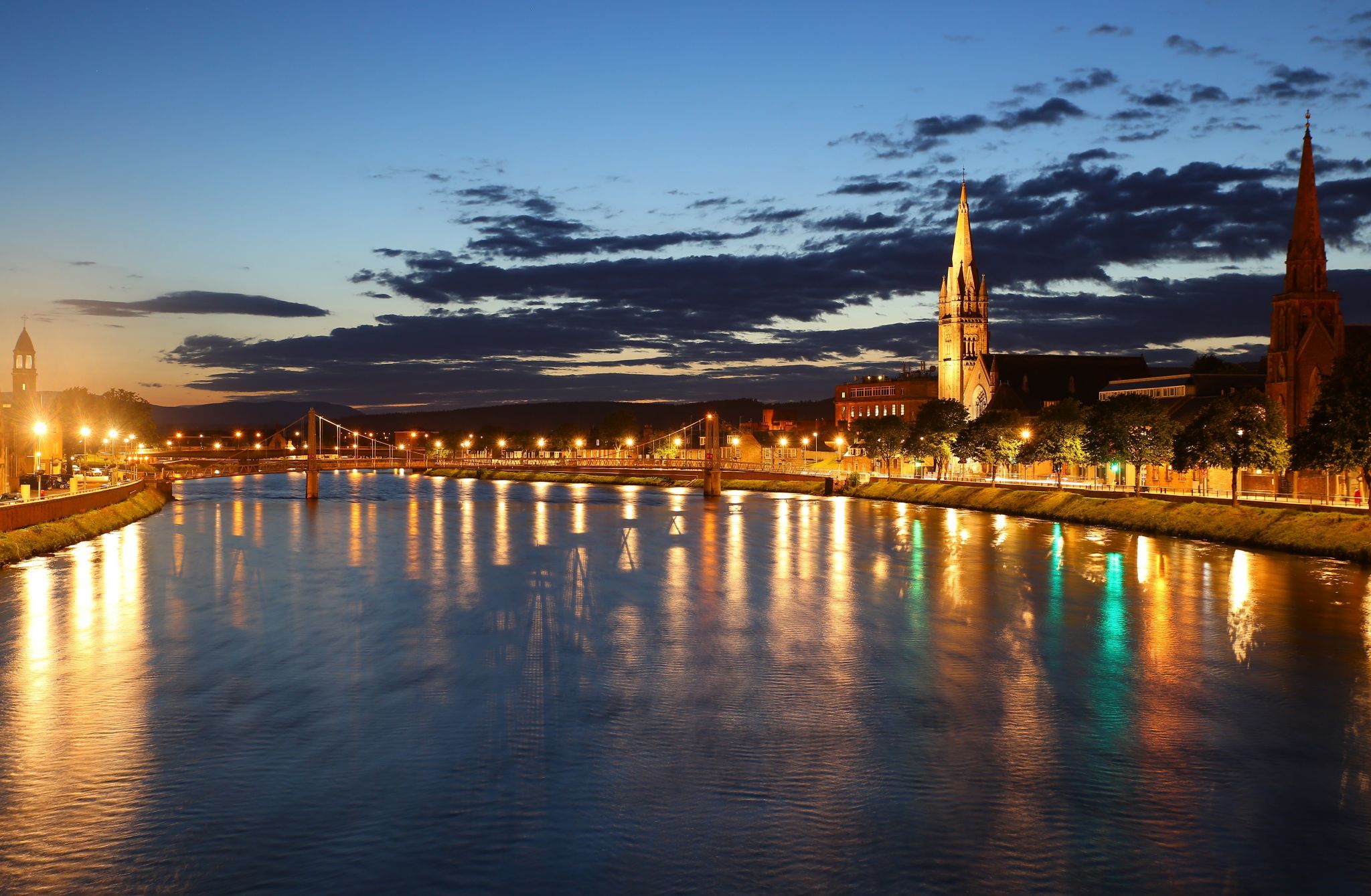 Inverness from B861 Bridge, United Kingdom