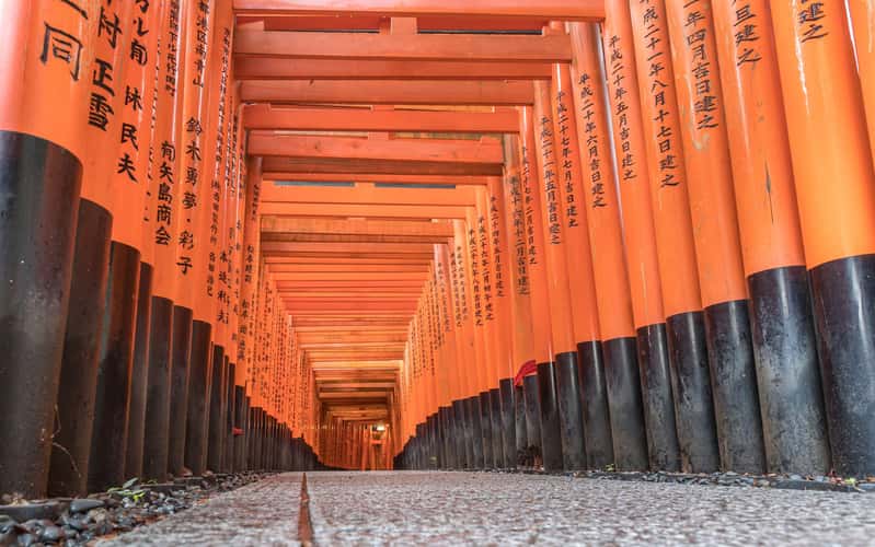 Kasuga Taisha, Shinto Shrine, Torii alley