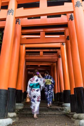 Kasuga Taisha, Shinto Shrine, Torii alley