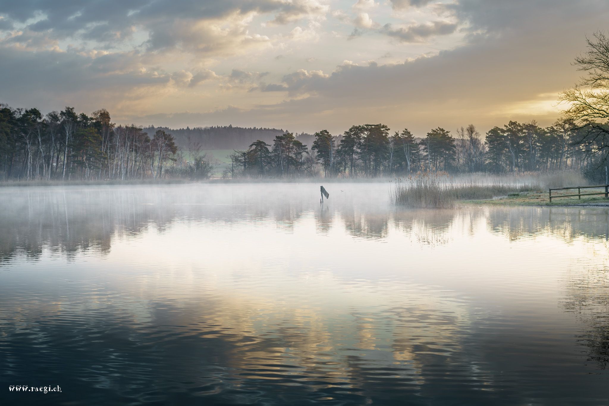 Landing Stage at Katzensee, Zurich, Switzerland