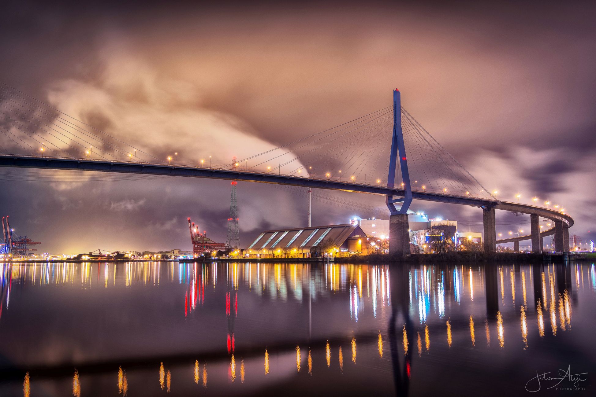 Köhlbrandbrücke, Hamburg, Germany