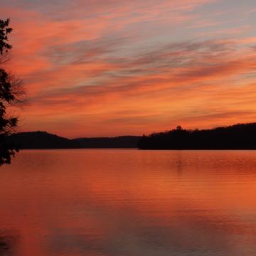 Sunrise at Lake of Bays, Canada
