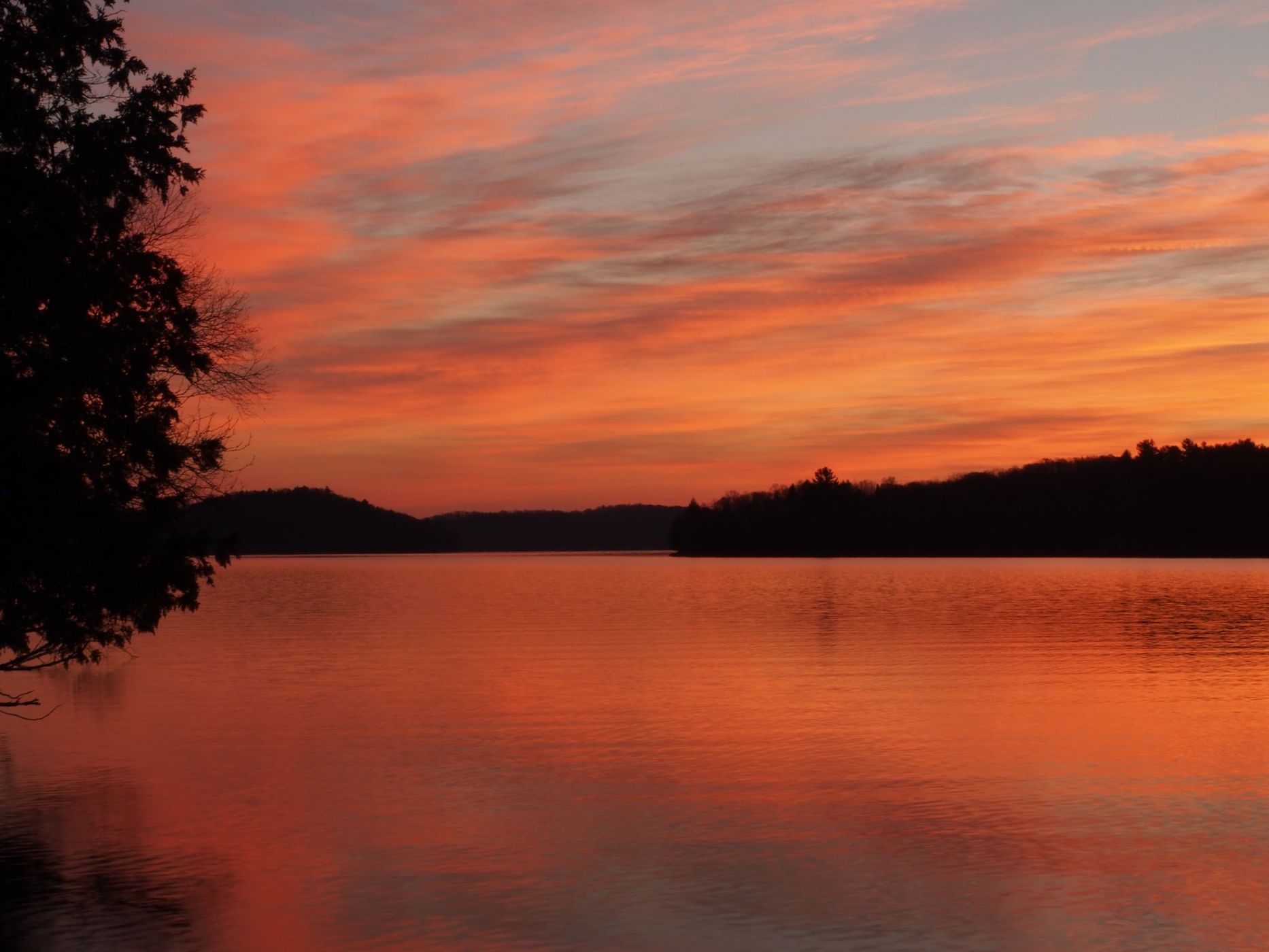 Sunrise at Lake of Bays, Canada