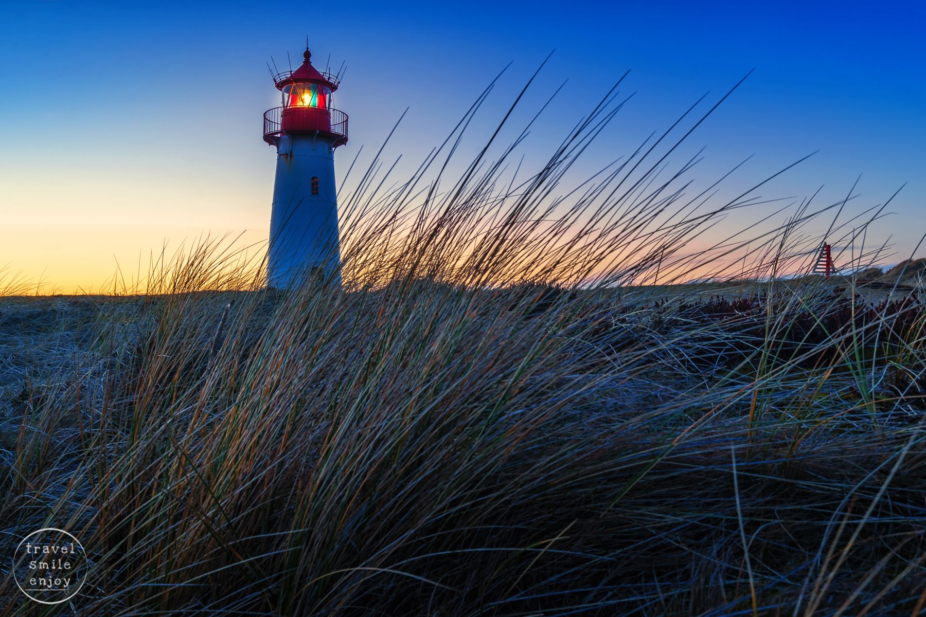 Lighthouse List-West on the island of Sylt, Germany