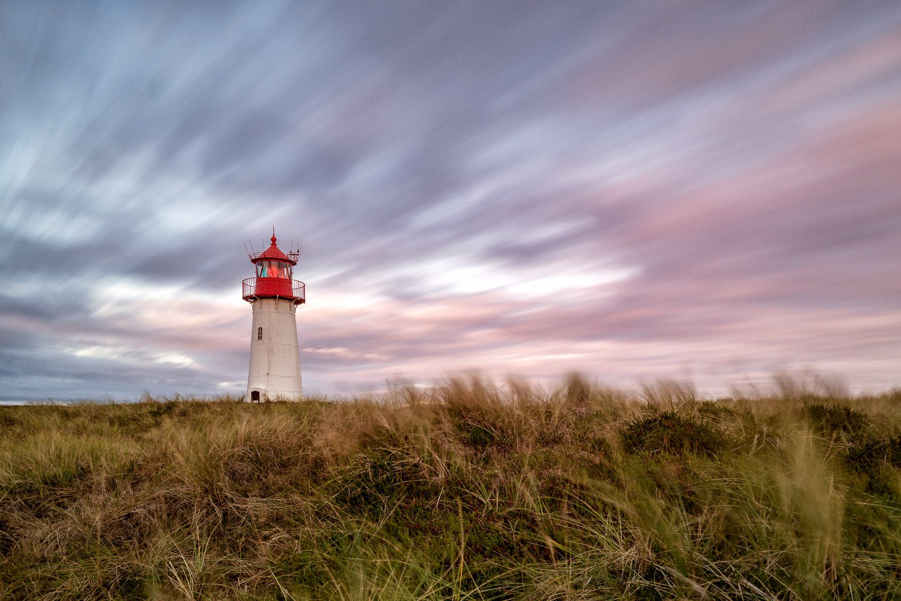 Lighthouse List-West on the island of Sylt, Germany