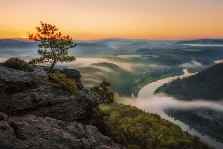 Lilienstein, Saxon Switzerland