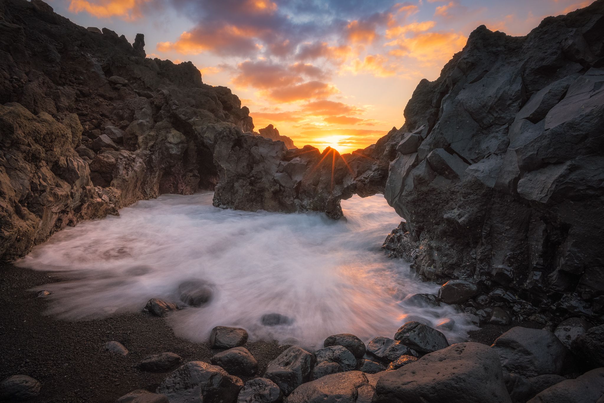 Los Hervideros, Spain