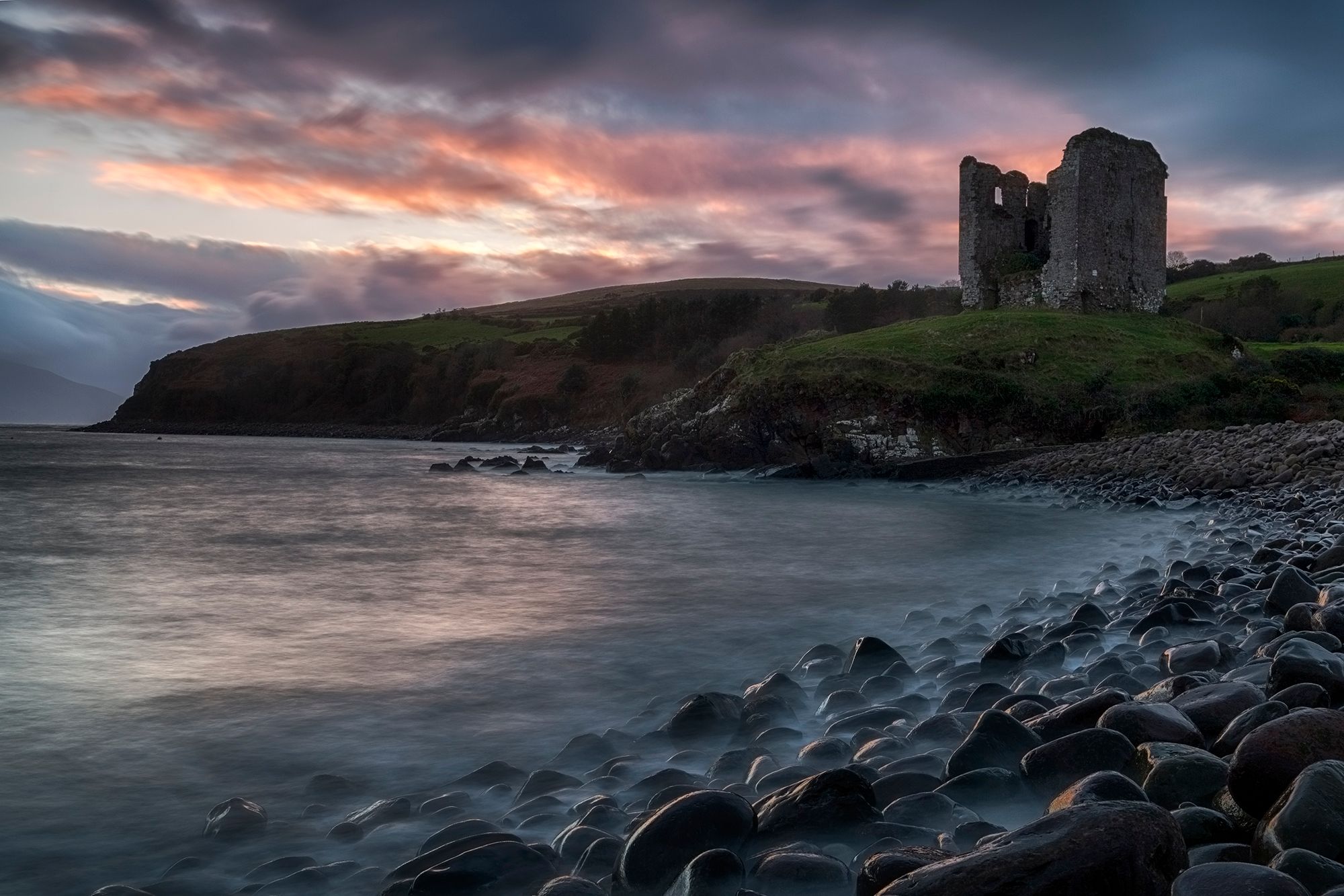 Minard Castle, Dingle Bay, Ireland