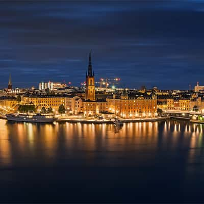 View from Monteliusvägen, Stockholm, Sweden