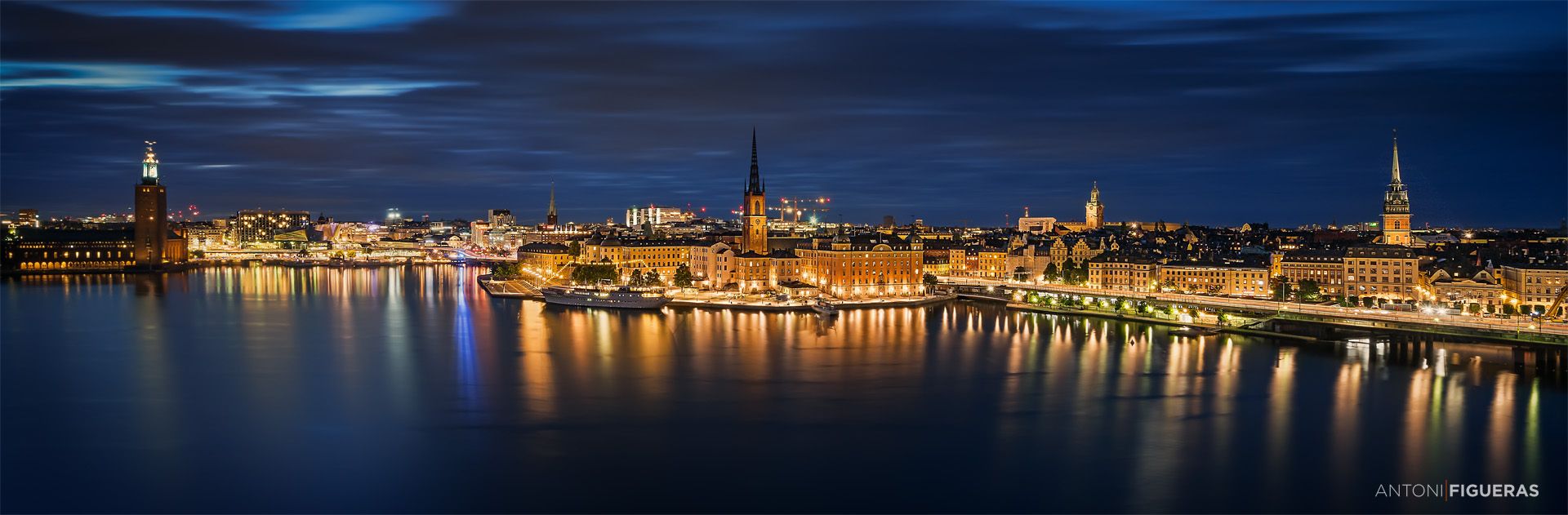 View from Monteliusvägen, Stockholm, Sweden