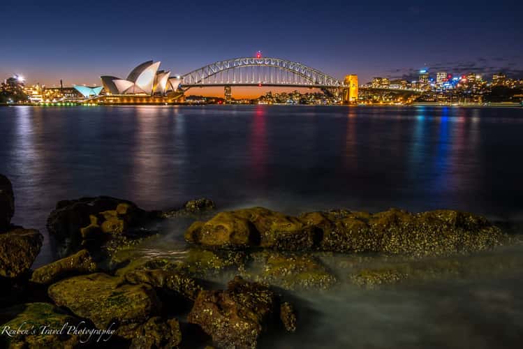 Sydney opera House and Harbour Bridge