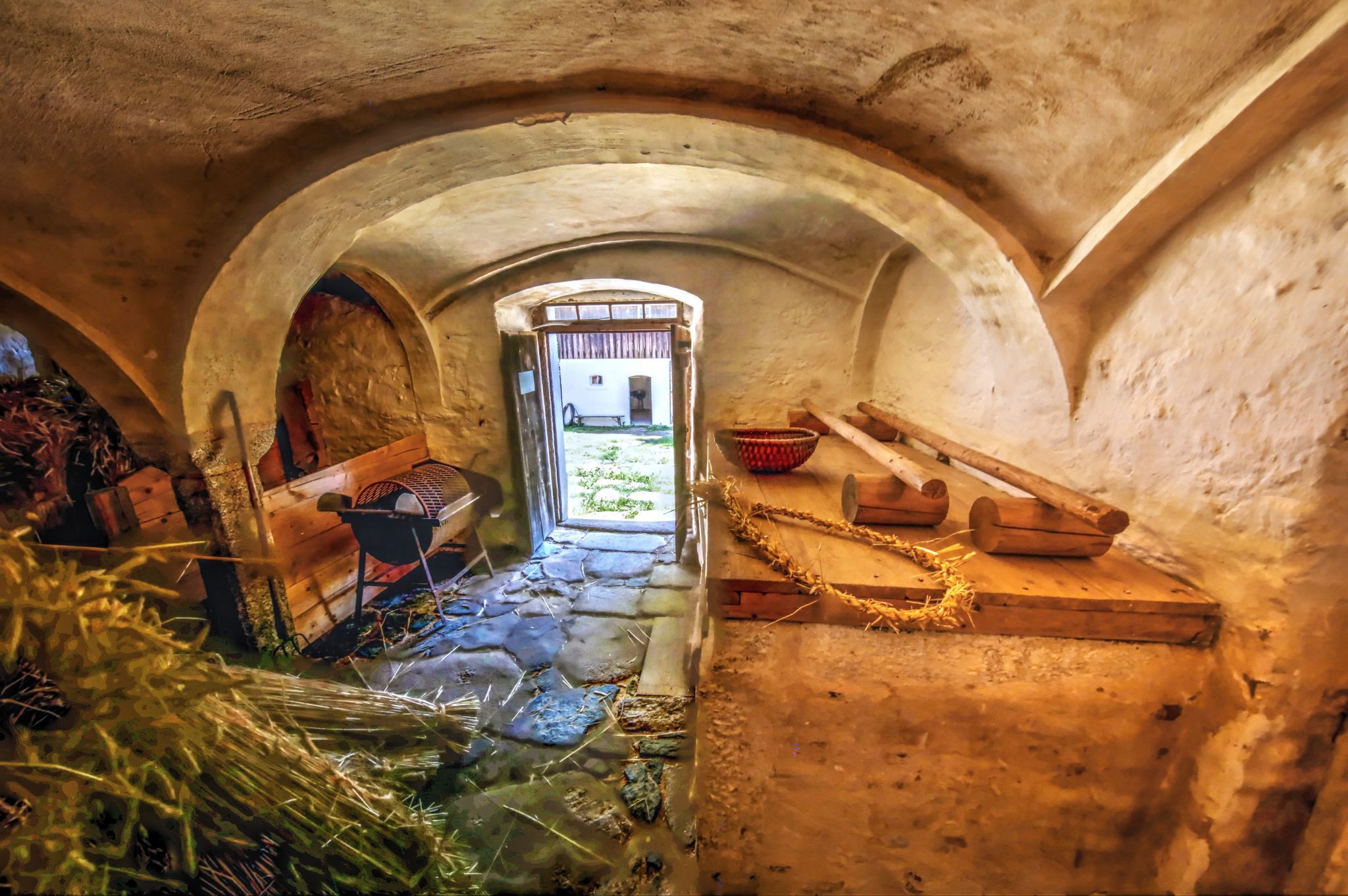 Oberfränkisches Bauernhofmuseum Kleinlosnitz, Germany