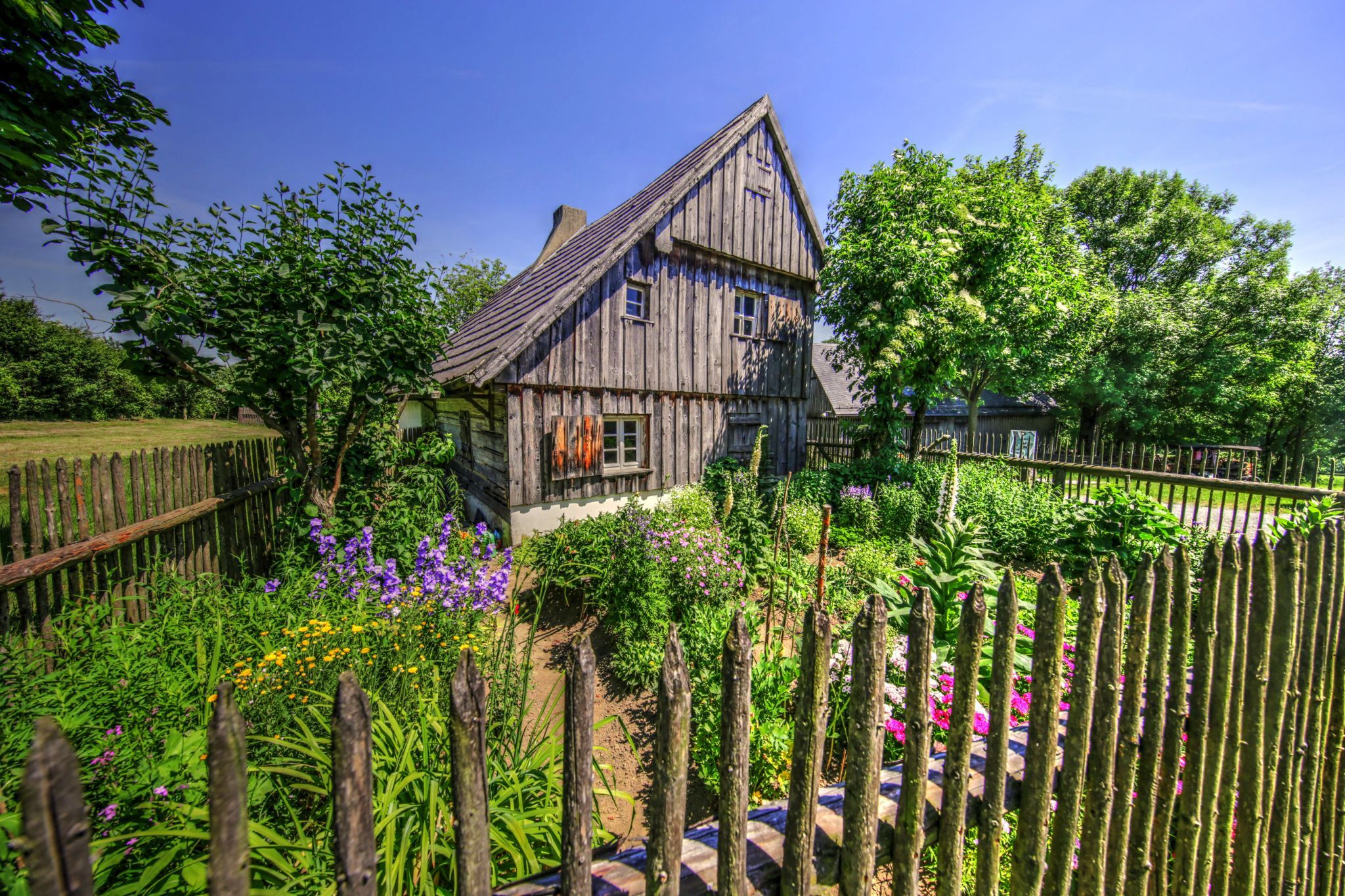 Oberfränkisches Bauernhofmuseum Kleinlosnitz, Germany