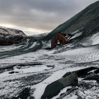 Old Miner's Shed at Honister Slate Mine - Lake District, United Kingdom