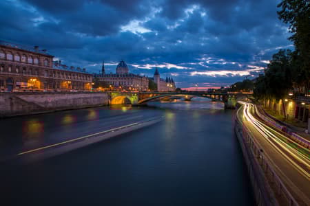 Paris, View from Pont d'Arcole