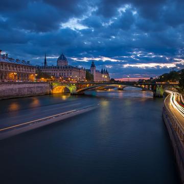 Paris, View from Pont d'Arcole, France