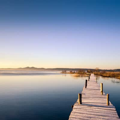 Path along Vrana Lake, Croatia