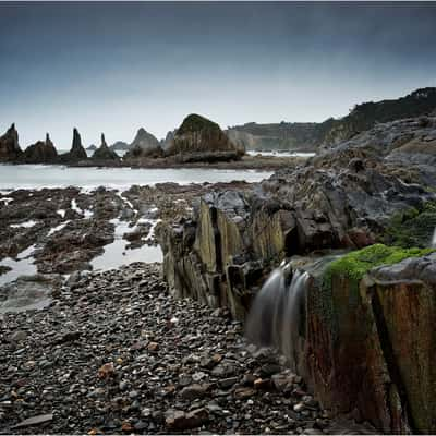 Playa de Gueirua, Spain, Spain