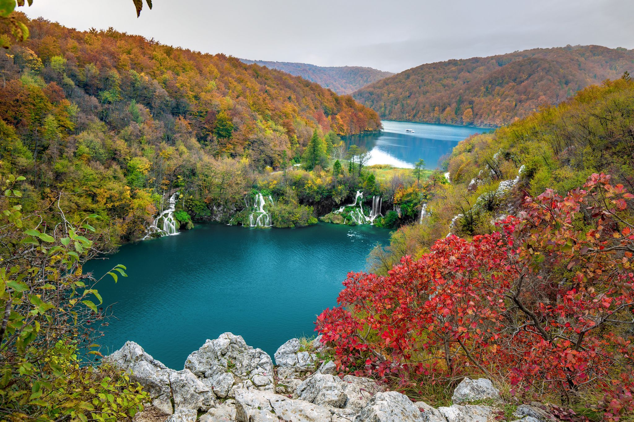 Plitvice Lakes - Lower Lake View Point, Croatia