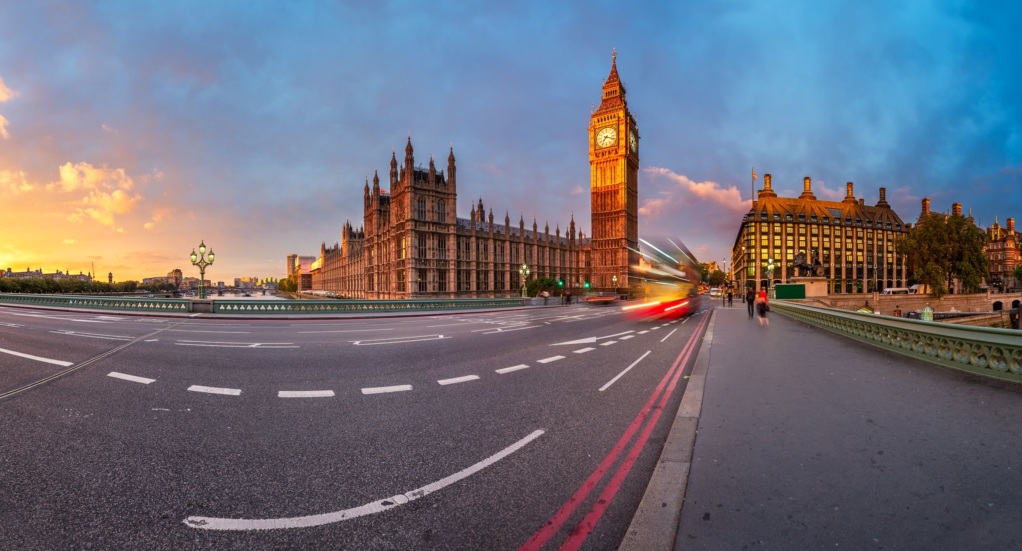 Big Ben from Westminster Bridge, London, United Kingdom