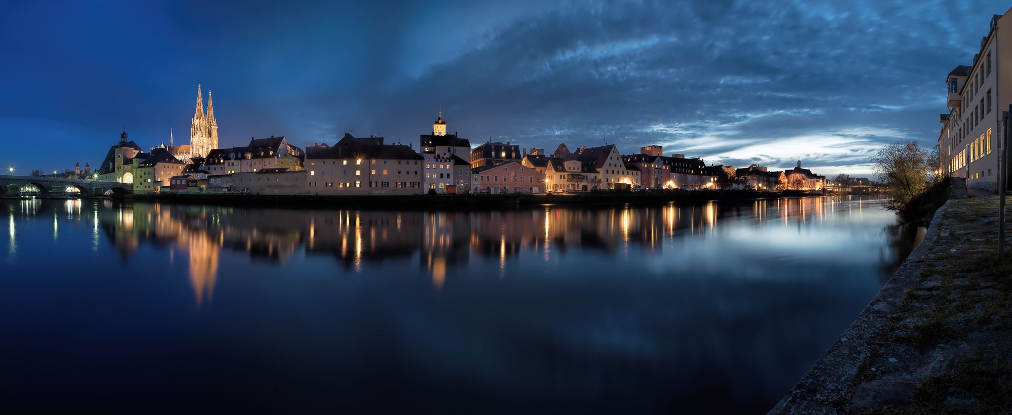 View of Regensburg, Germany