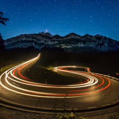 Road to Schwägalp, Switzerland