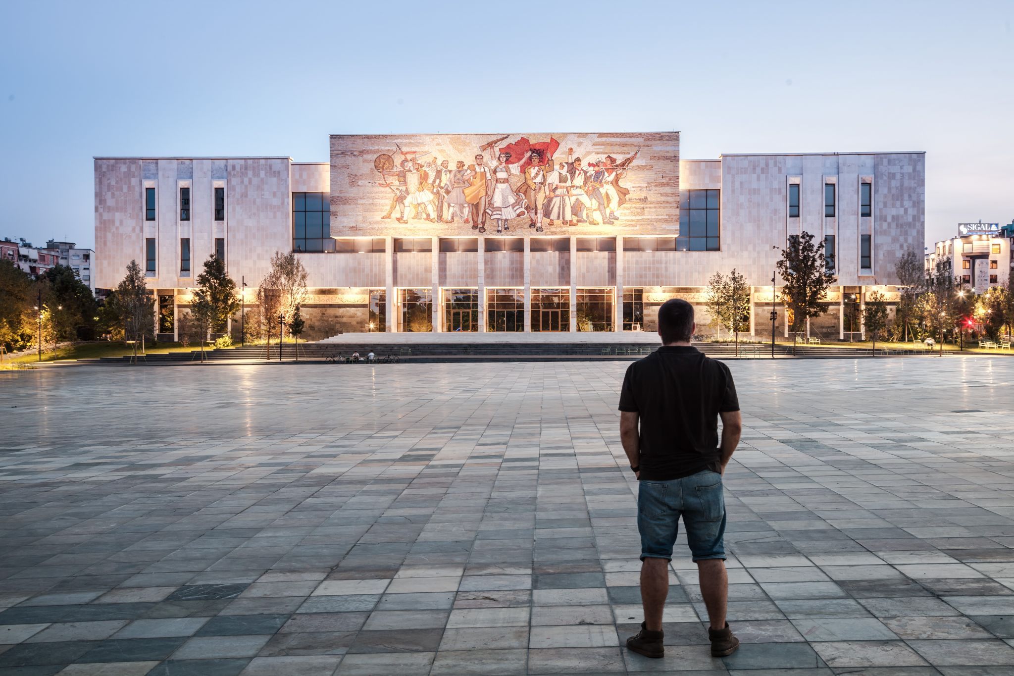 Skanderbeg Square, Tirana, Albania