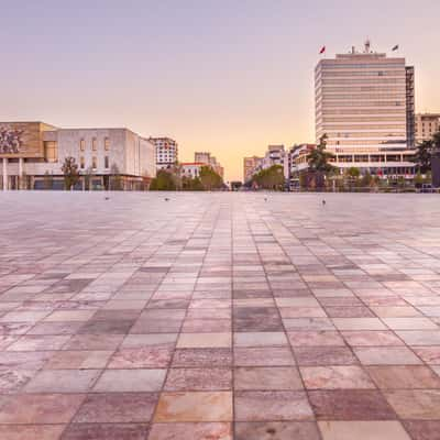 Skanderbeg Square, Tirana, Albania