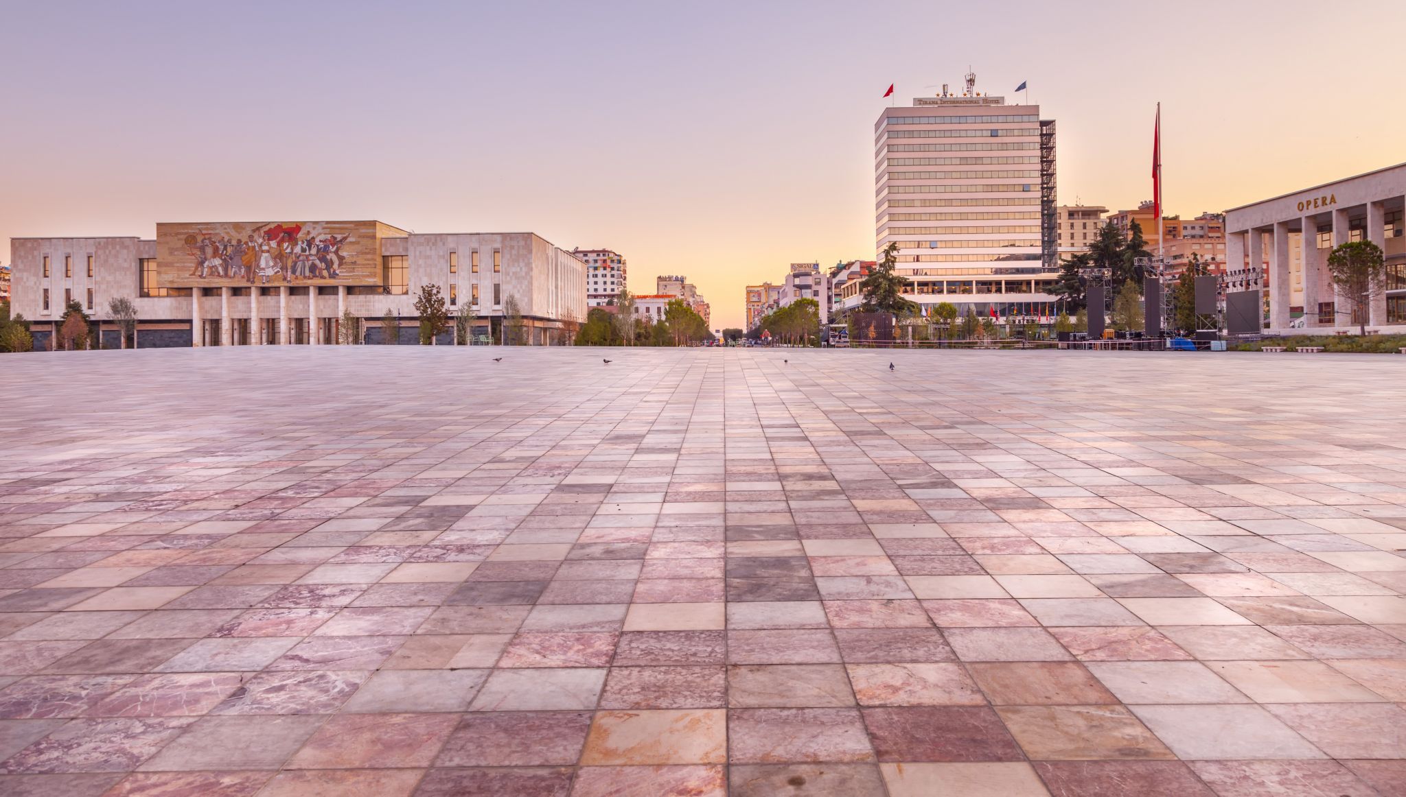 Skanderbeg Square, Tirana, Albania