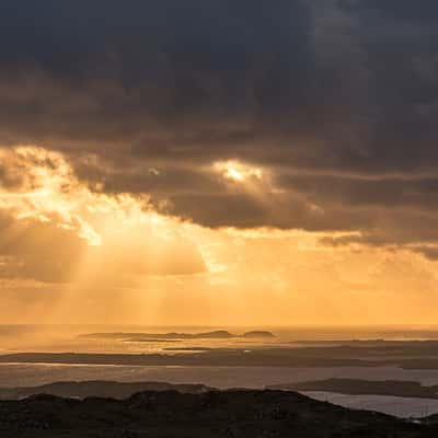 Sky Road Wild Atlantic View Point, Ireland