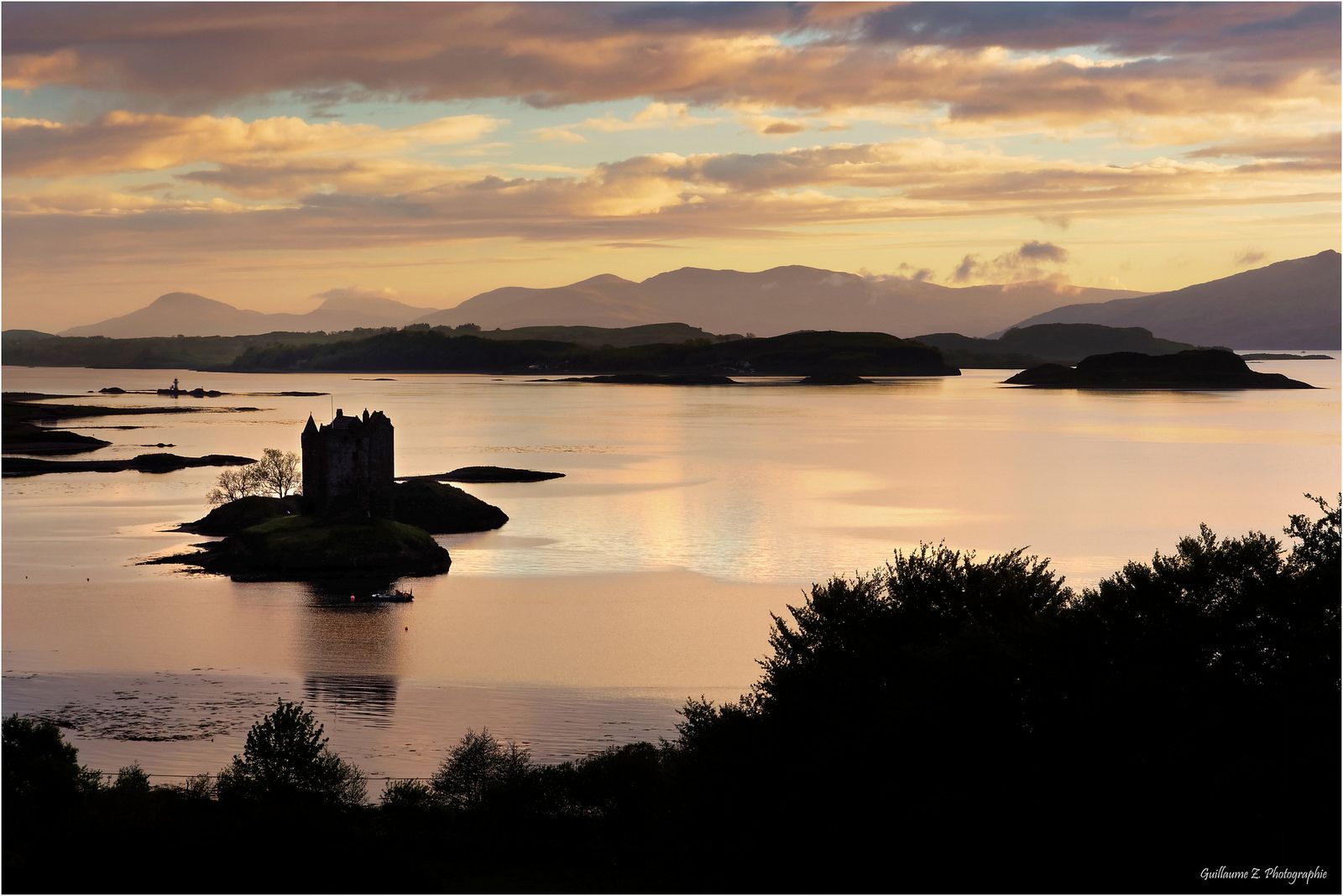 Stalker Castle from the Cafe View, United Kingdom