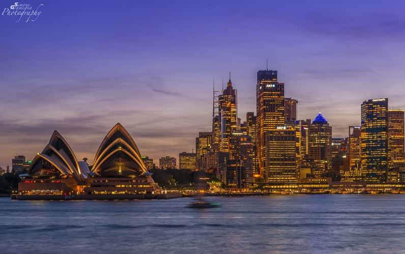 Sydneyskyline from Kirribilli