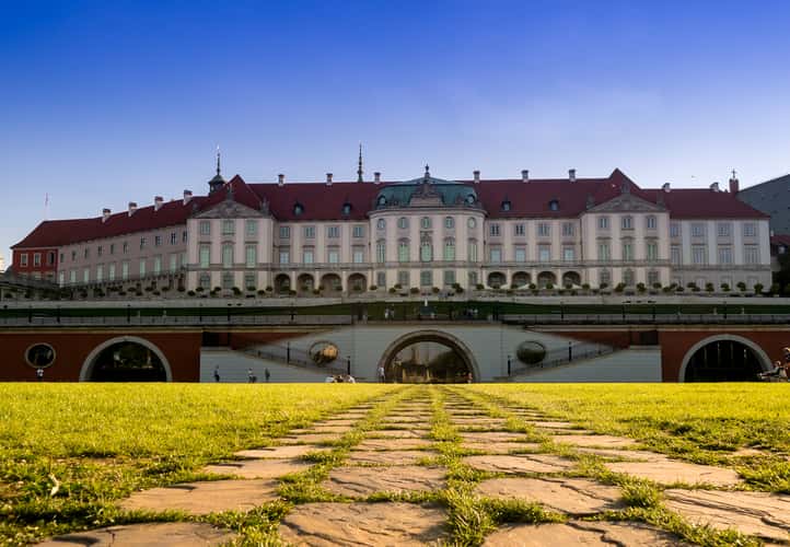 The Royal Castle in Warsaw Poland