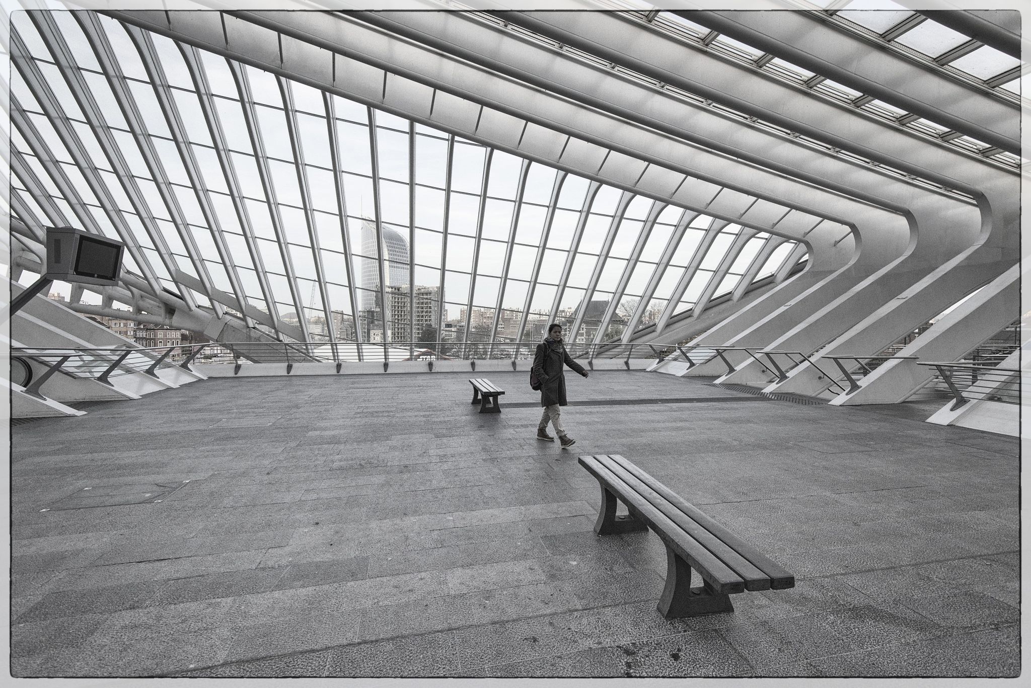 Train Station Liège-Guillemins, Liège, Belgium