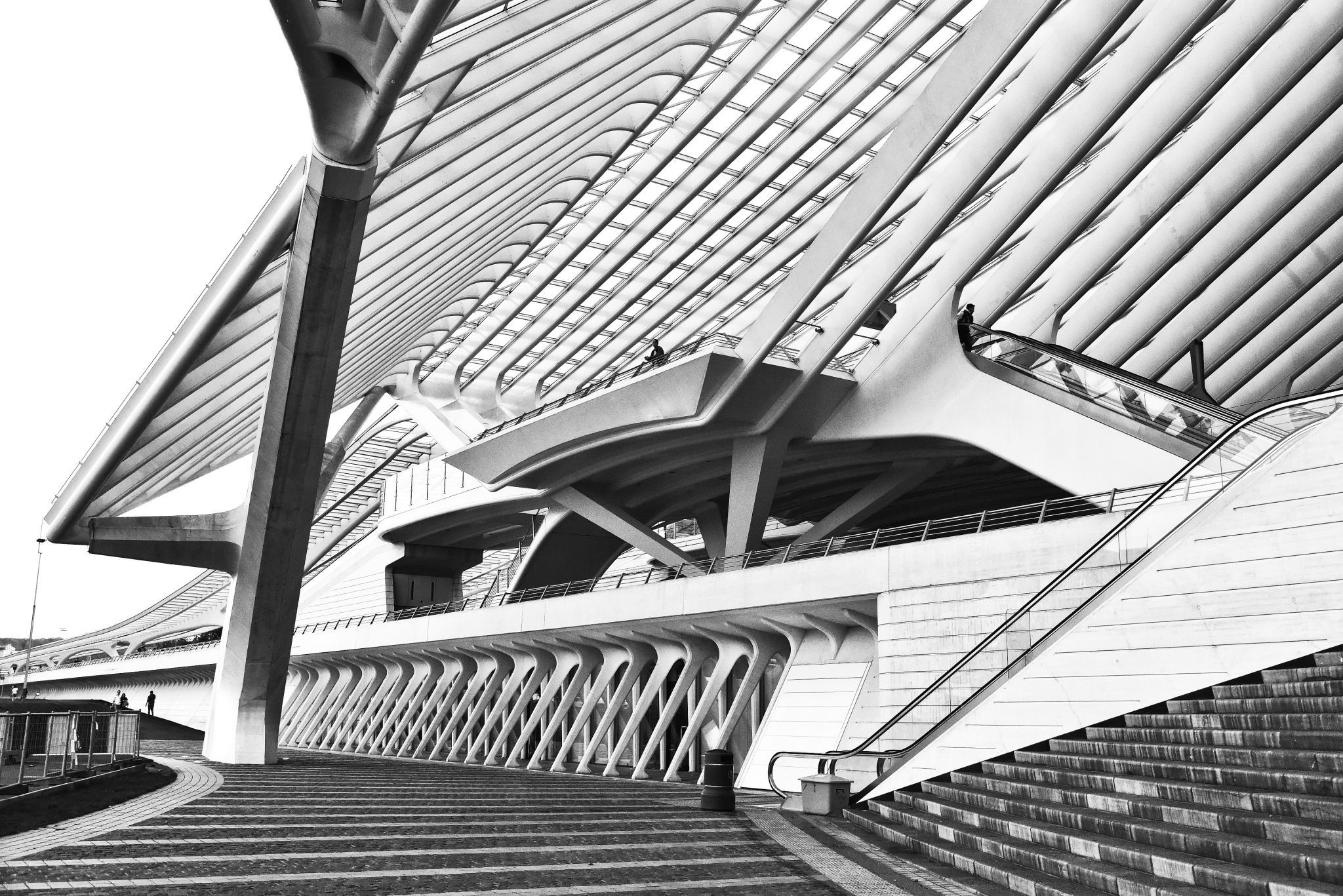 Train Station Liège-Guillemins, Liège, Belgium