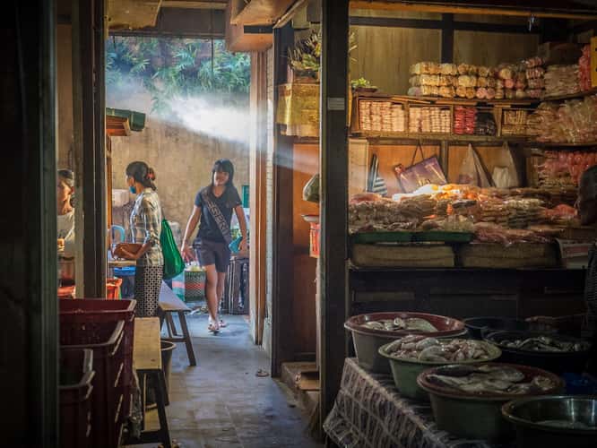 Ubud morning market