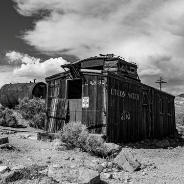 Union Pacific, Rhyolite Ghost Town, USA