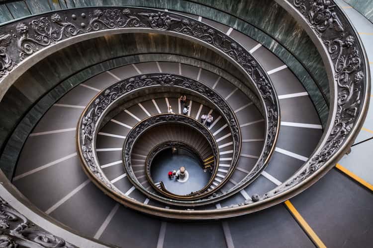 Spiral Staircase at Vatican Museum, Rome