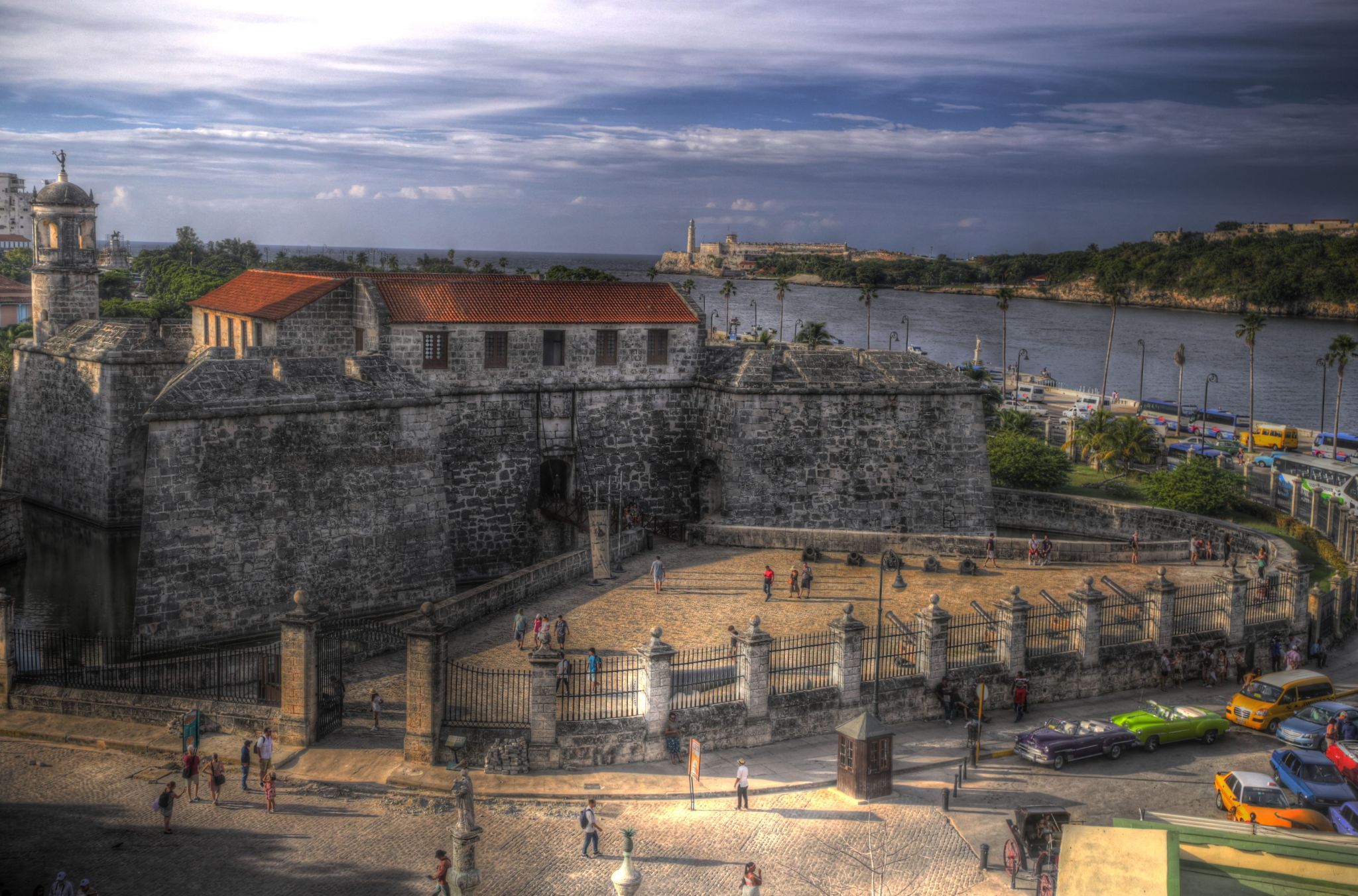 View from the roof of the Santa Isabel in Havana, Cuba