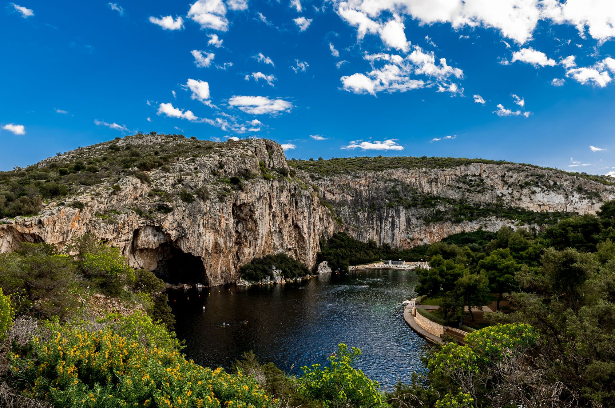 Vouliagmeni Lake, Athens, Greece