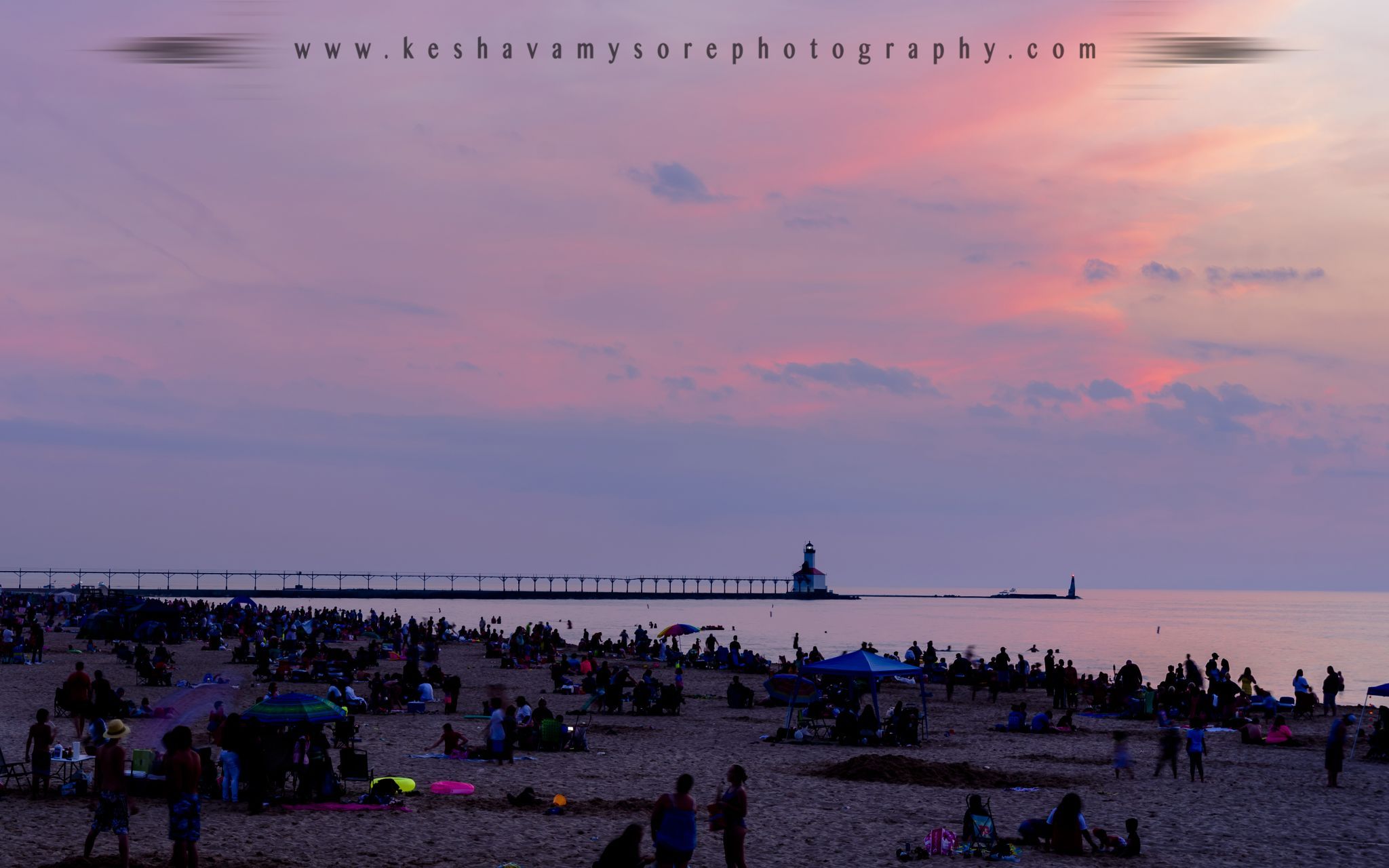 Washington Park Beach, Michigan City, IN, USA